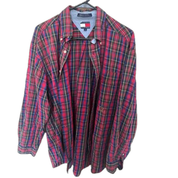 Tommy Hilfiger Other - Vintage Tommy Hilfiger Plaid Long Sleeve